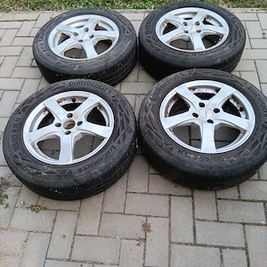 Set complet jenti AL cu anvelope Continental 185/65/R15 - imagine 2
