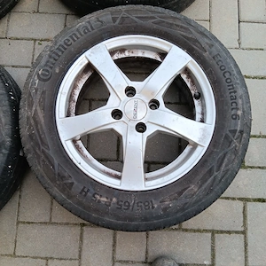 Set complet jenti AL cu anvelope Continental 185/65/R15 - imagine 3