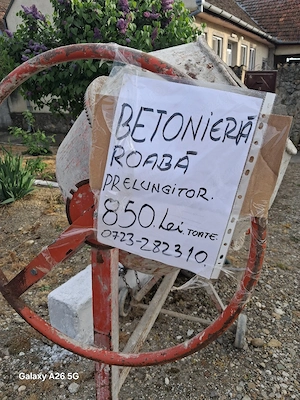 betonieră de 100kg 