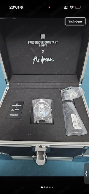 Ceas editie limitata frederique constant