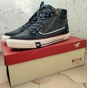 Sneaker Ghete piele MUSTANG, masura 43, noi, cu etichete