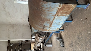 Uscător rotativ pentru rumeguș 