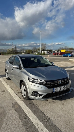 Vand Dacia Logan 2021, automata, stare perfecta, gri metalizat, ecran parcare, 10700 euro. - imagine 4