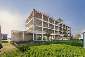 Teren cu construcție de beton, de vânzare, 3754 mp – zona Aradul Nou