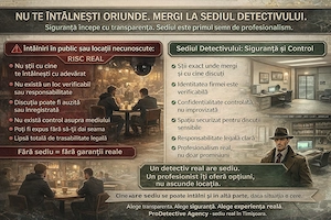 DETECTIVI PARTICULARI Timisoara -Servicii complete antiinterceptare 