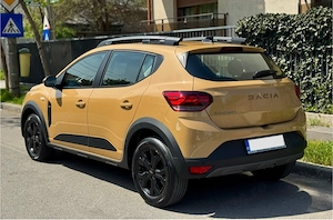 Dacia Sandero Stepway EXTREME+   2025 luna 06   16.000 KM   culoare nouă BEIGE OCHRE SAFARY   Eco G. - imagine 3