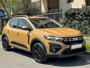Dacia Sandero Stepway EXTREME+   2025 luna 06   16.000 KM   culoare nouă BEIGE OCHRE SAFARY   Eco G. - imagine 2