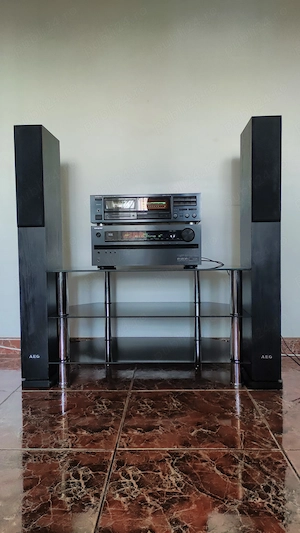 Vand ONKYO HT-R990 Receiver 7.1 + ONKYO Cass Deck TA-2630 + Boxe AEG, LB-4710.