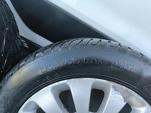 jante 5x112+anvelope iarna mercedes e class  - imagine 4