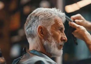 Frizer mobil la domiciliu Tuns acasa Haircut Nedeplasabili Seniori Batrani Coafor Sector 5 4 6 - imagine 3