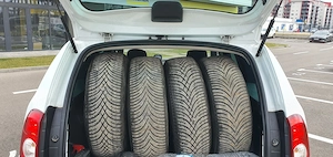 1 SET JANTE TABLA  cu cauciucuri M+S dot 2023 pe 16.