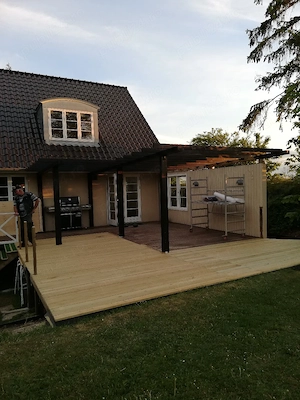 Servicii tâmplărie - terase, copertine, mască, pergoleetc