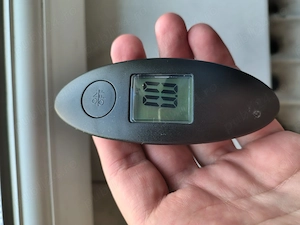Cantar de mana, portable electronic digital luggage scale