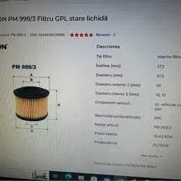 Filtru GPL stare lichidă ( FILTRON PM999/3) - imagine 3