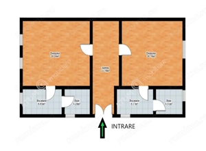 Apartament 2 camere in zona ultracentrala din Sibiu - imagine 7