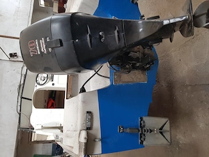 Barca cabinata cu motor SUZUKI 70 si peridoc - imagine 7