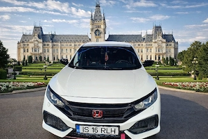 Honda Civic X - 2019, 1.0.benzina, manuala 6+1, - alb perlat -  Un singur proprietar ! - imagine 3