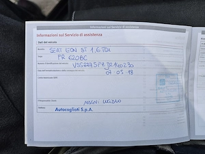 Seat Leon proprietar istoric service - imagine 5