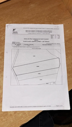 Vând teren 5.022 mp la poalele Munților Făgăraș, Comuna Hârseni, Valea Sebeșului zona de cabane - imagine 5