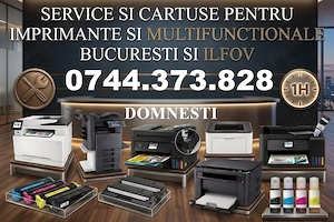 Service reparatii imprimante Domnești  Intervenții rapide la sediul firmelor in Ilfov
