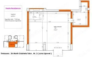 Spatiu comercial amenajat 79 mp cu 2 locuri parcare, de inchiriat vanzare- VESTA RESIDENCE LIPOVEI - imagine 8