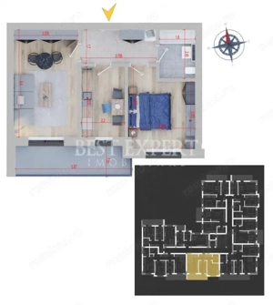 2 Camere Premium|Parcare Semiacoperită| Încălzire în Pardoseală| Mutare Imediata - imagine 16