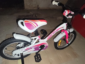 Bicicletă copii 12 inch Sprint Alice   nouă, roți ajutătoare