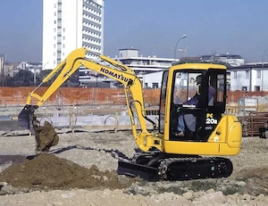 Stickere autocolante Komatsu PC16R PC14R PC27R PC15R PC12R PC20R - imagine 4