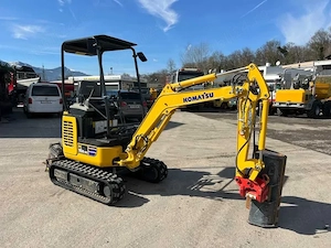 Stickere autocolante Komatsu PC16R PC14R PC27R PC15R PC12R PC20R - imagine 2