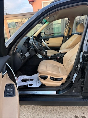 Bmw X3 198000 km 2.0 150cp Distributie in fata-4x4 Bixenon Navi Piele Senzori-Import - imagine 10