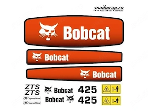 Stickere Bobcat, Komatsu, CAT, JCB, Case, Fiat, John Deere, Ammann - imagine 2