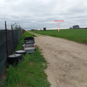 Teren  Casa str. CALUGARENI, 360mp deschidere 18ml, CURENT 380v la lot, PROPRIETAR, 83eur mp .