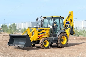 Stickere autocolante Komatsu WB93R-S WB97R-S WB98A PC210-240-290 LC - imagine 3