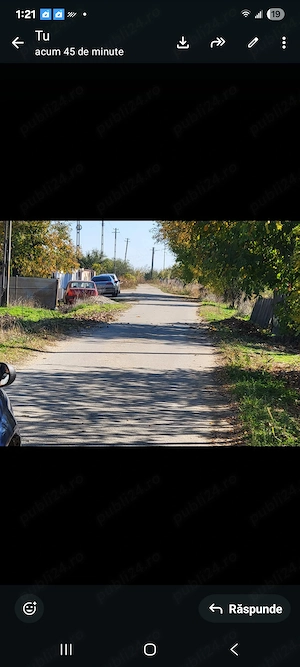 Teren Leordeni Argeș 2556mp din care 483mp intravilan 