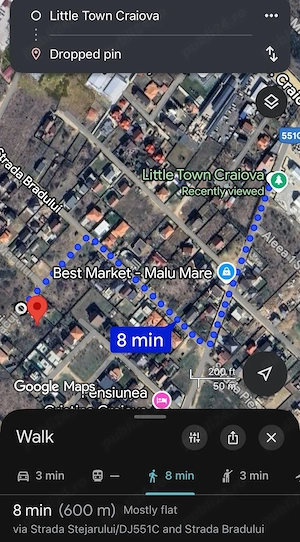 Teren 855m Selgros  Casa Noastra  Little Town Craiova - imagine 3