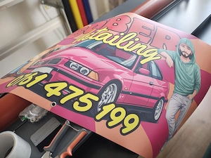 Banner publicitar reclama 120cm x 60cm - de inchiriat - de vanzare