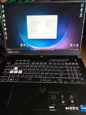Laptop pt jocuri ASUS TUF F17 anul 2023