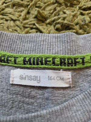 Bluza sport Minecraft 164 cm  - imagine 4