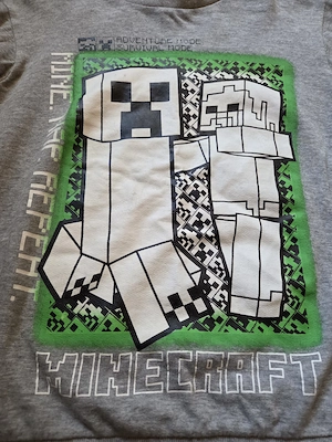 Bluza sport Minecraft 164 cm  - imagine 2