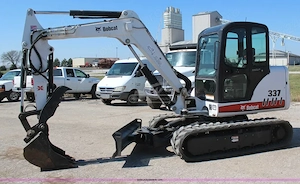 Stickere autocolante Bobcat 323, 320, 328, 322, 325, 331, 334, 337 - imagine 2