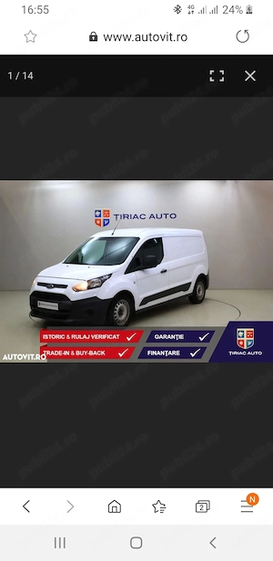 Ford Transit Connect Lung Diesel, Al 2-lea proprietar, achizitionata din RO de la Tiriac Auto - imagine 2