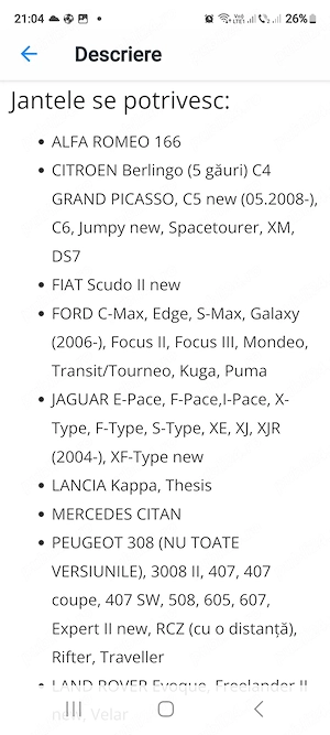 Vand 4 jante noi aliaj PDW 183 , 19×8 inch - imagine 5