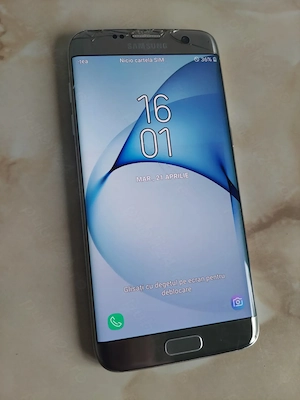 [S7Edge] Vând Samsung Galaxy S7 Edge silver [perfect funcțional] [poze reale]