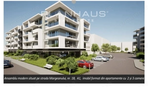 Apartament 2 camere,Mărgeanului ,bloc nou ,etaj 2  - imagine 3