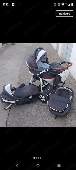 Căruț Krausmann 3 in 1