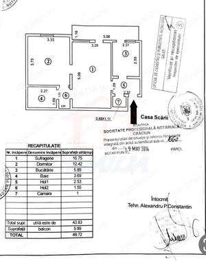 48.ooo euro FIX!!!, 2 camere, mobilat si utilat, Micro16 - imagine 4