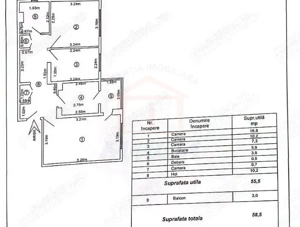 Apartament 3 camere decomandate – etaj 2 – Micro 21, Galați - imagine 7