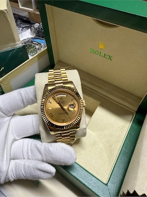 Vand ceas Rolex daydate full gold AUTOMATIC- full box - imagine 4