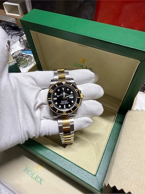 Vand Rolex submariner silver-gold AUTOMATIC de 41 mm - full box