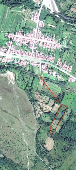 Teren extravilan 8864mp.